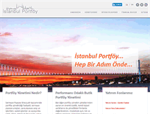 Tablet Screenshot of istanbulportfoy.com
